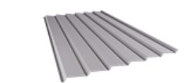 Colorbond Sawtooth fence sheet profile
